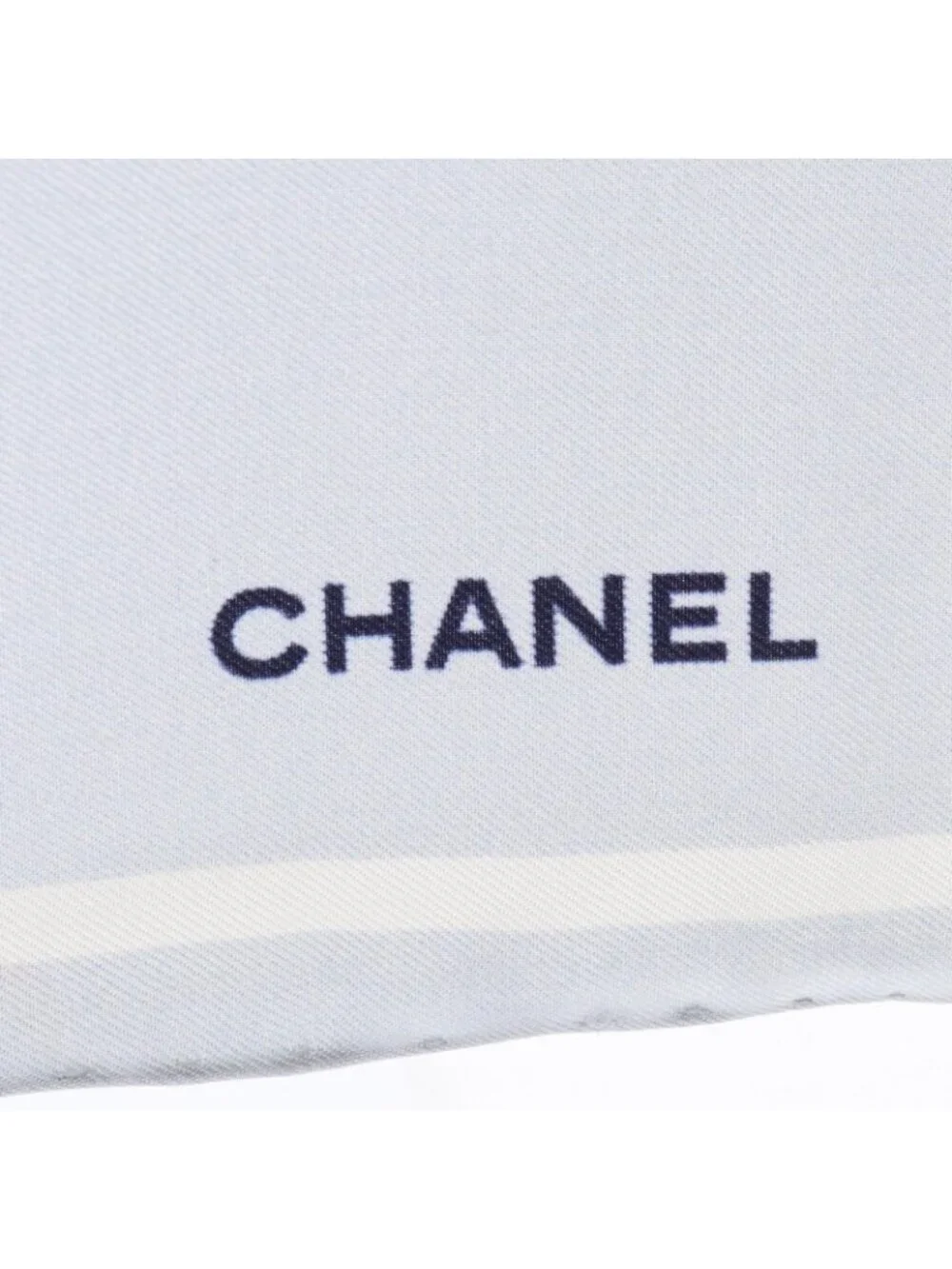 Chanel Scarf CC Logo All Over Silk